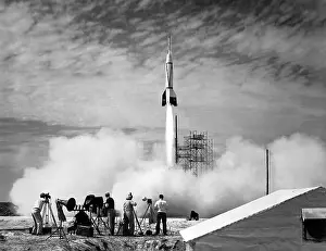 Liftoff: V-2 copy launched. The US rocket was based ?