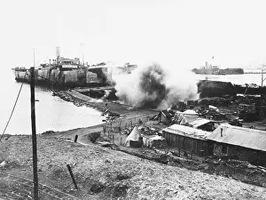 Bursting: V Beach Gallipoli WWI