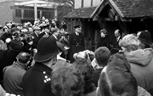 Londoners: V. Tereshkova on a visit to Great Britain
