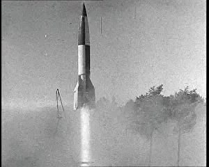 Destined: V2 Rocket Taking Off, Destined For London