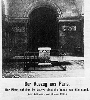 Milo: Vacation of the Louvre, 1918
