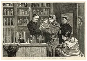 Vaccinating: VACCINATION STATION/1880