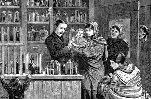 Vaccinations: A vaccination station in Connaught, Ireland