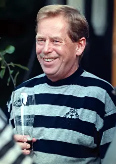 Judita: Vaclav Havel - beer - Hradecek