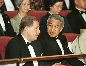 Akihito: Vaclav Havel - emperor Akihito