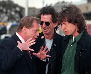 Peska: Vaclav Havel - Keith Richards - Mick Jagger