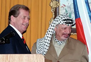 Trestik: Vaclav Havel - Yasser Arafat - Bethlehem