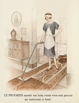Maidservant: VACUUMING CARPET