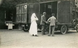 Ambulances: VAD Ambulances at Quex Park