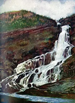 Hardanger: Vaefos, Hildal, Hardanger Waterfall