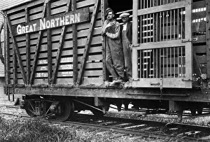 Vagabonds: Two vagabonds in a freight car, 1926