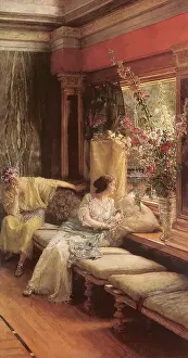 Tadema: Vain Courtship, by Alma-Tadema