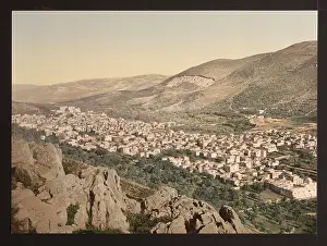 Nablus: The vale of Napulus, (i.e. Nablus), Holy Land
