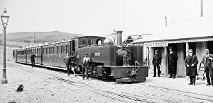 Aberystwyth: Vale of Rheidol Railway, Wales - early 1900s