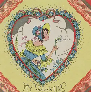 Blowing: Valentine Card