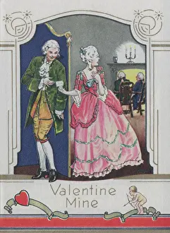 Crinoline: Valentine Card