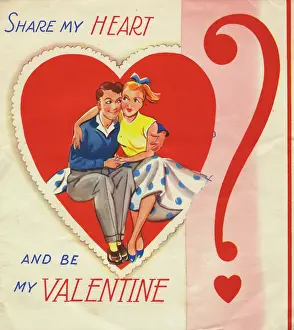 Cuddle: Valentine card, Share My Heart