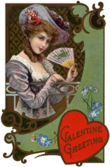 Elegantly: Valentine Fan