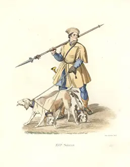 Duplessiss: Valet to the hounds under Francis I, with lance