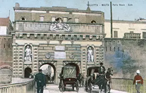 Reale: Valletta, Malta - the Porta Reale (Gate)