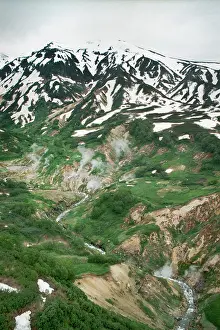 Geysers: The Valley of Geysers in Kamchatka. 1994