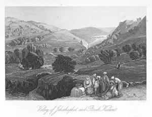 Reuben Luke Collection: Valley of Jehoshophat and brook of Kedrom