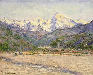 Landforms: The Valley of the Nervia, by Claude Monet, 1884
