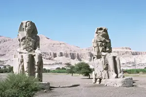Amenophis: Valley of the Queens, Colossi of Menon