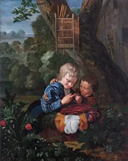 Provisionally: Van Der Neer - Boys with a Trapped Bird