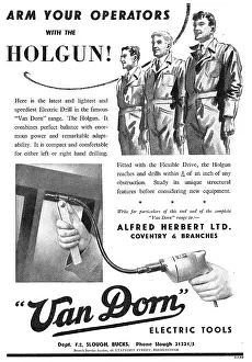 Holgun: Van Dorn Holgun Electric Drill
