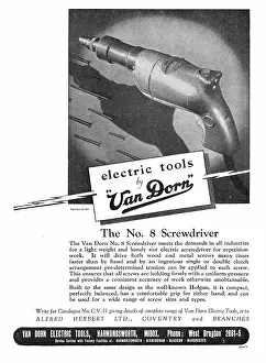 Screwdrivers: Van Dorn No8 Electric Screwdrivers
