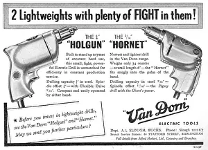Holgun: Van Dorn Portable Electric Tools - Holgun