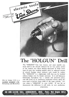Holgun: Van Dorn Portable Electric Tools - Holgun Drill