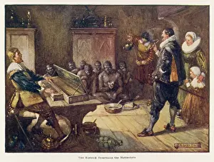 Riebeeck: Van Riebeck and Hottentots