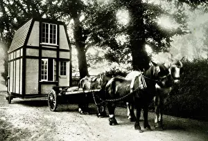 Caravan: The Vancott, or movable cottage caravan
