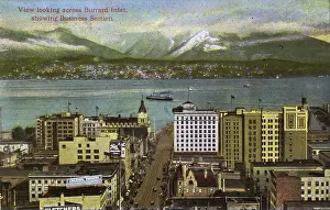 Inlet: Vancouver, Canada - View looking across Burrard Inlet