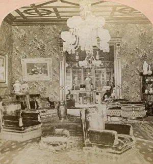 Parlour: Vanderbilt interior, New York, USA