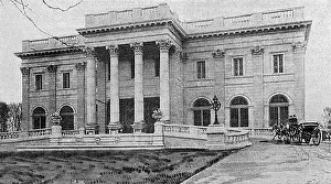 The Vanderbilt's house in Newport