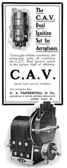 Vandervell: Vandervell C.A.V. Aeroplane Ignition Systems