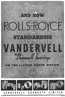 Vandervell: Vandervell Thinwall Bearings