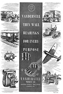 Vandervell: Vandervell Thin Wall Bearings For Every Purpose