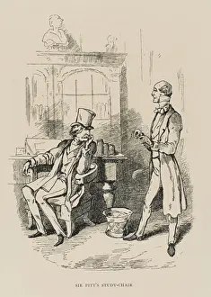 Thackeray: VANITY FAIR/PITT'S STUDY