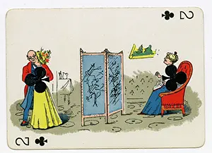 Transformation: Vanity Fair Transformation Playing Card