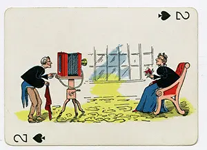 Transformation: Vanity Fair Transformation Playing Card
