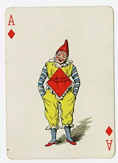Diamonds: Vanity Fair Transformation Playing Card