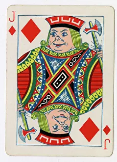 Diamonds: Vanity Fair Transformation Playing Card
