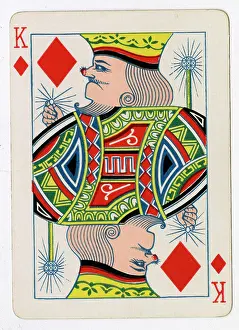 Diamonds: Vanity Fair Transformation Playing Card