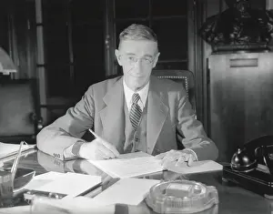 One Person: Vannevar Bush, was Chief of Scientific Research