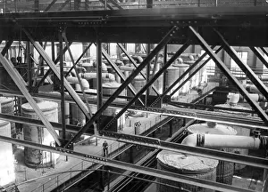 Merseburg: Vaporizer in the ammonium sulphate facility of the