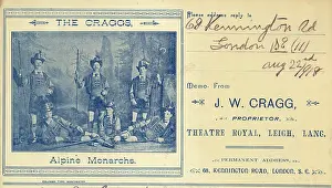 Stationery: Variety Act, The Craggs, Alpine Monarchs